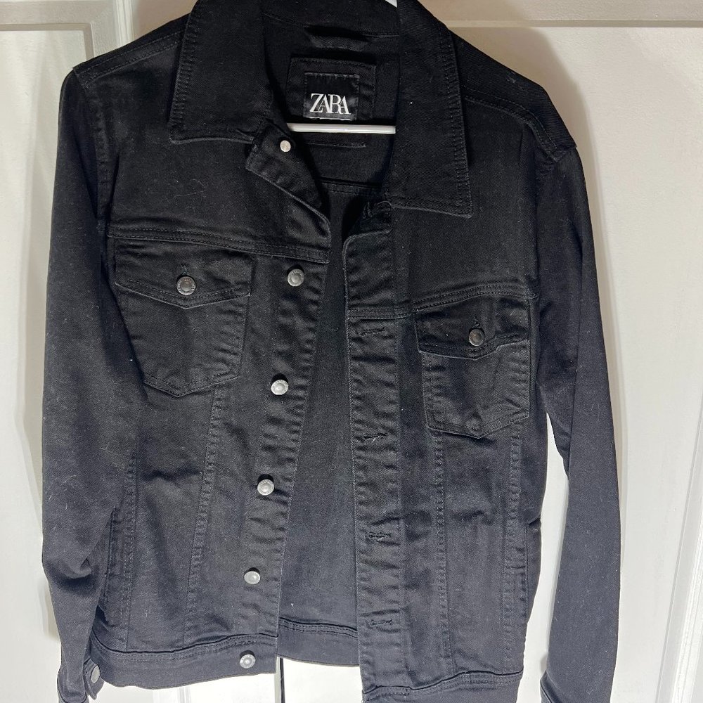 Zara Black Jean Jacket (Mens)